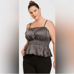 Torrid peplum Top
